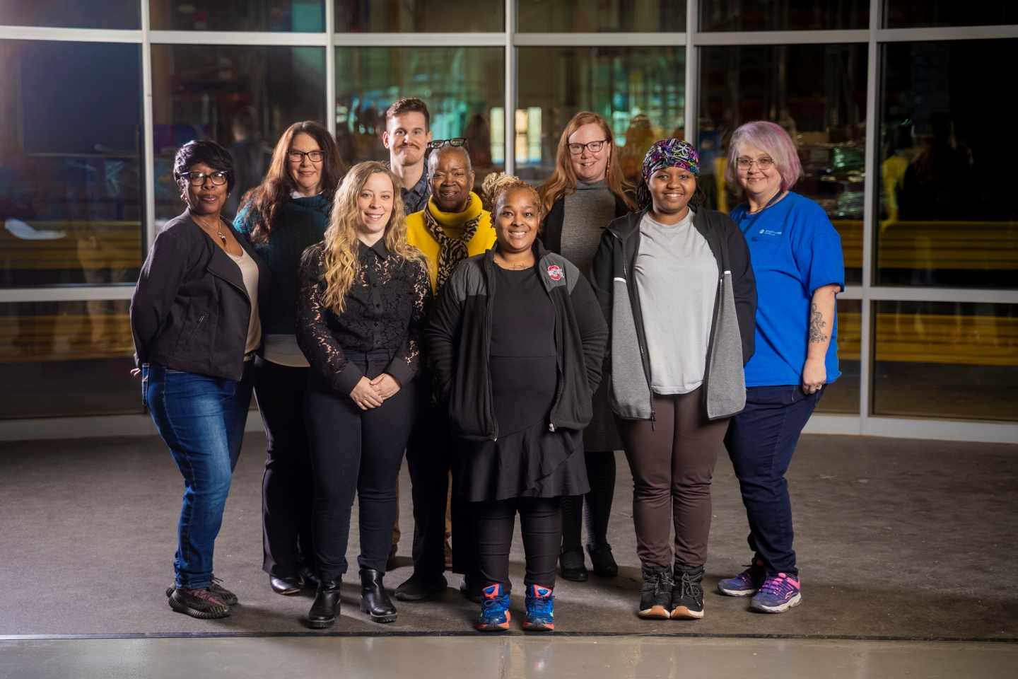 From left to right: Council members Robynne Watson, Janna Sutherland, Kirsten Umphyres, Carl Craighead, Rachel Rives, Shannon Follins, Jolara O'Harra, Miracle McKissack, Kathy Springer